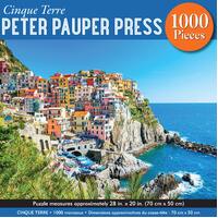 Peter Pauper Press Jigsaw Puzzle 1000 Piece - Cinque Terre 333360