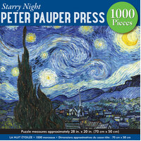 1000 Piece Jigsaw Puzzle: Starry Night by Peter Pauper Press