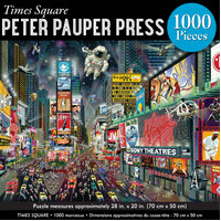 1000 Piece Jigsaw Puzzle: Times Square by Peter Pauper Press