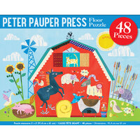 48 Piece Kids' Floor Puzzle: On The Farm by Peter Pauper Press