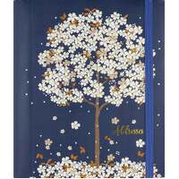 Peter Pauper Press Address Book Large - Falling Blossoms 337979