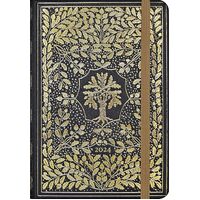 2024 Diary Gilded Tree of Life 13x18cm Week to View, Peter Pauper Press 340399