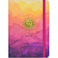 2024 Diary Soleil 13x18cm Week to View, Peter Pauper Press 340450