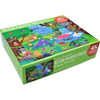 Peter Pauper Press Kids Jigsaw Floor Puzzle 48 Piece - Animal Kingdom 341471