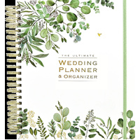 Peter Pauper Press The Ultimate Wedding Planner & Organizer - Eucalyptus, 341662