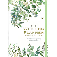 Peter Pauper Press Wedding Planner Checklist - Eucalyptus 341679