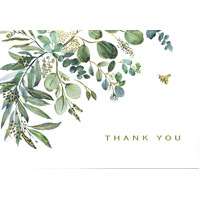 Peter Pauper Press Boxed Thank you Note Cards - Eucalyptus 341921