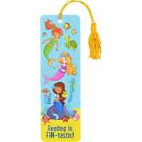 Peter Pauper Press Children's Bookmark - Reading is FIN-tastic, 342454