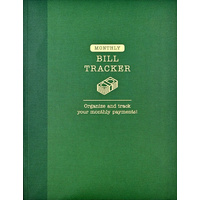 Peter Pauper Press Monthly Bill Tracker, 347299