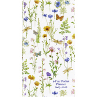 Peter Pauper Press 2027-2028 Planner Wildflower Garden 2-Year Monthly Pocket, 347589