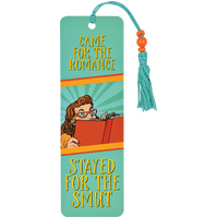 Peter Pauper Press Children's Bookmark - Came for the Romance, 348876