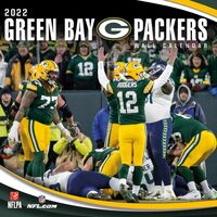 2022 Calendar NFL Green Bay Packers Square Wall by Turner L85853