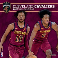 2022 Calendar NBA Cleveland Cavaliers Square Wall by Turner L86720