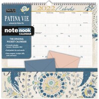 2022 Calendar Patina Vie Note Nook by Wells St L18384