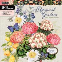 2024 Calendar Botanical Gardens Square Wall by Barbara Anderson Wells St by Lang