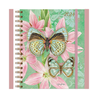 2024 Planner Butterflies by Jane Shasky File-It, Wells St. by Lang L30188