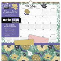2024 Calendar Flora & Fauna by Heather Dutton Note Nook Square Wall WSBL L30263