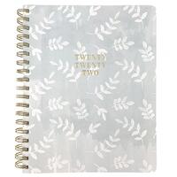 2022 Diary Foliage 18-Month Large Weekly/Monthly Desk Planner GF98882