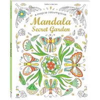 A Magical Colouring Book: Mandala Secret Garden, Children's Colouring Book