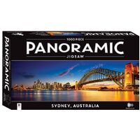 1000 Piece Panoramic Jigsaw Puzzle: Sydney, Australia by Mindbogglers