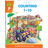 School Zone: A Get Ready! Book - Counting 1-10 (2019 Edition)