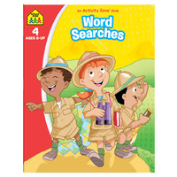 School Zone: An Activity Zone Book - Word Searches (2019 Edition)