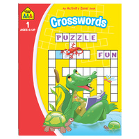 School Zone: An Activity Zone Book - Crosswords (2019 Edition)