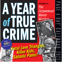2022 Calendar A Year of True Crime Page-A-Day Boxed by Workman W12508