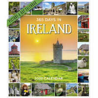 2022 Calendar 365 Days in Ireland Picture-A-Day Deluxe Wall by Workman W13383