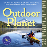 2022 Calendar Outdoor Planet Page-A-Day Boxed by Workman W13925