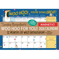 2026 Calendar Sandra Boynton's Woo Hoo for You! Magnetic Wall, Workman
