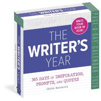 2026 Calendar The Writer's Year Page-A-Day Boxed, Workman
