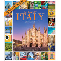 2026 Calendar 365 Days in Italy Picture-A-Day Vertical Wall, Workman