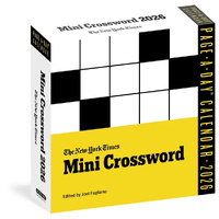2026 Calendar The New York Times Mini Crossword Page-A-Day Boxed, Workman
