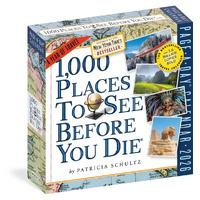 2026 Calendar 1,000 Places to See Before You Die Page-A-Day Boxed, Workman