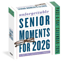 2026 Calendar Unforgettable Senior Moments Page-A-Day Boxed, Workman
