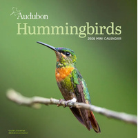 2026 Calendar Audubon Hummingbirds Mini Wall, Workman