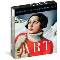 2026 Calendar Art Page-A-Day Gallery Boxed, Workman