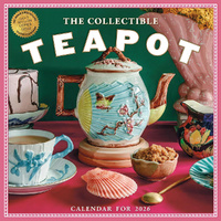 2026 Calendar The Collectible Teapot Square Wall, Workman