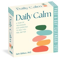 2027 Calendar Page-A-Day Daily Calm Day-to-Day Boxed, Workman