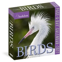 2027 Calendar Page-A-Day Audubon Birds Day-to-Day Boxed, Workman