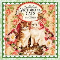 2027 Calendar Cynthia Hart's Victoriana Cats Mini Wall, Workman