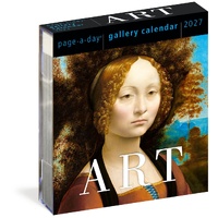2027 Calendar Page-A-Day Gallery Art Day-to-Day Boxed, Workman