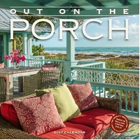 2027 Calendar Out on the Porch Square Wall, Workman
