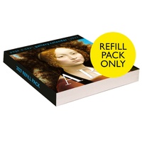 2027 Calendar Refill Page-A-Day Gallery Art Day-to-Day Boxed, Workman