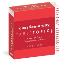 2027 Calendar Page-A-Day TableTopics Question-A-Day Day-to-Day Boxed, Workman