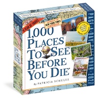 2027 Calendar Page-A-Day 1,000 Places to See Before You Die Day-to-Day Boxed, Workman