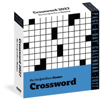 2027 Calendar Page-A-Day The New York Times Games Crossword Day-to-Day Boxed, Workman