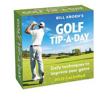 2022 Calendar Bill Kroen's Golf Tip-A-Day Day-to-Day Boxed by Andrews McMeel