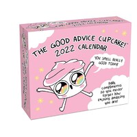 2022 Calendar Good Advice Cupcake Day-to-Day Boxed by Andrews McMeel AM67041
